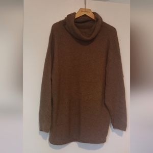 100% angora and lambswool sweater